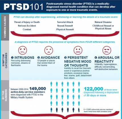 Infographic: PTSD 101 | BrainLine